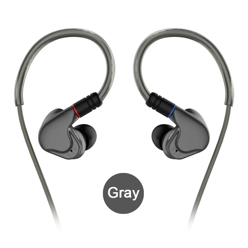 

Nicehck M6 Hybrid 4BA Balance Armature 2 Dynamic in ear metal Fever Earphone noiseless with Detachable wire for audiophile