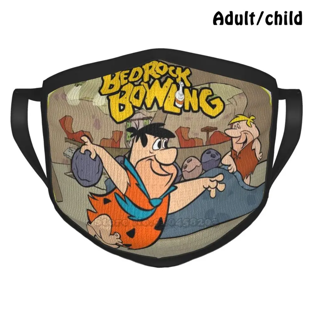 Flintstone основой Боулинг Pm2.5 Анти-пыль "сделай сам" многоразовая маска для лица