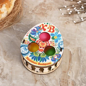 

Box with three candles "Easter flowers" 4826891