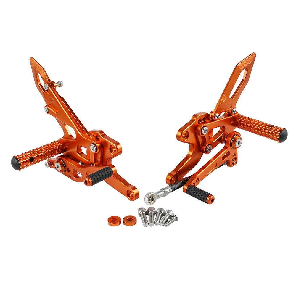 

Motorcycle Rearsets Footrest Peg Rear Set For KTM 1290 Super Duke/R 2014 2015 2016 2017 Supermoto Motocross