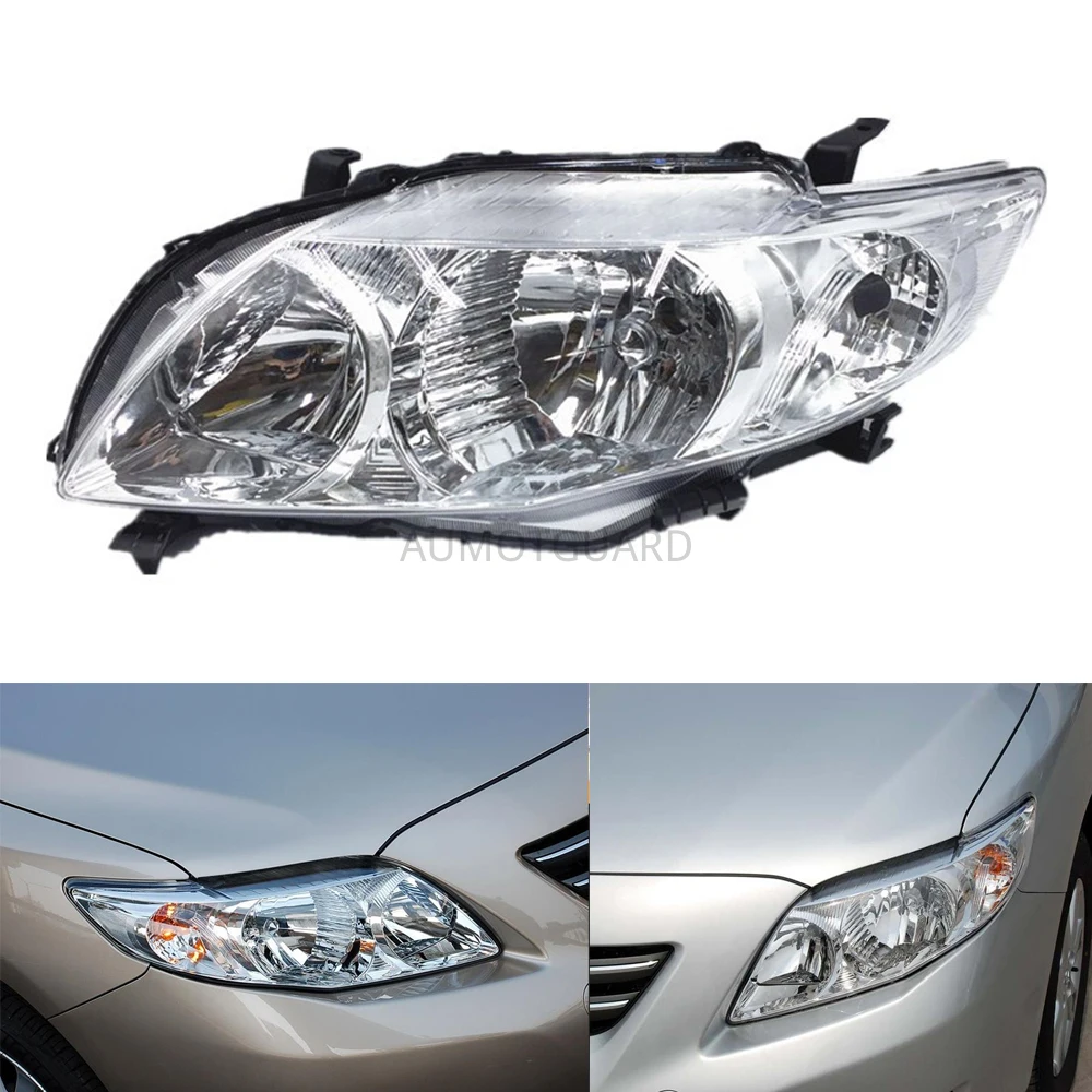 Головсветильник ры в сборе для Toyota Corolla 2007 2008 2009 головсветильник сменные