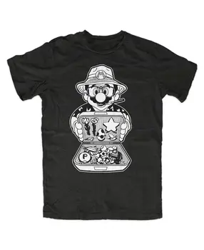 

Super Mario Take Me To Your Dealer Mens Black T-Shirt Fun Cult- show original title