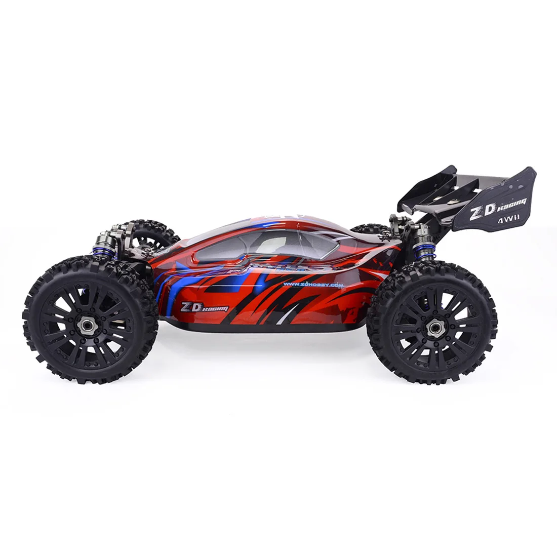 ZD Racing Pirates3 BX-8E 1/8 90 км/ч высокоскоростной гоночный Радиоуправляемый автомобиль электрический внедорожник DIY Frame Kit для детей Детский подарок-красный