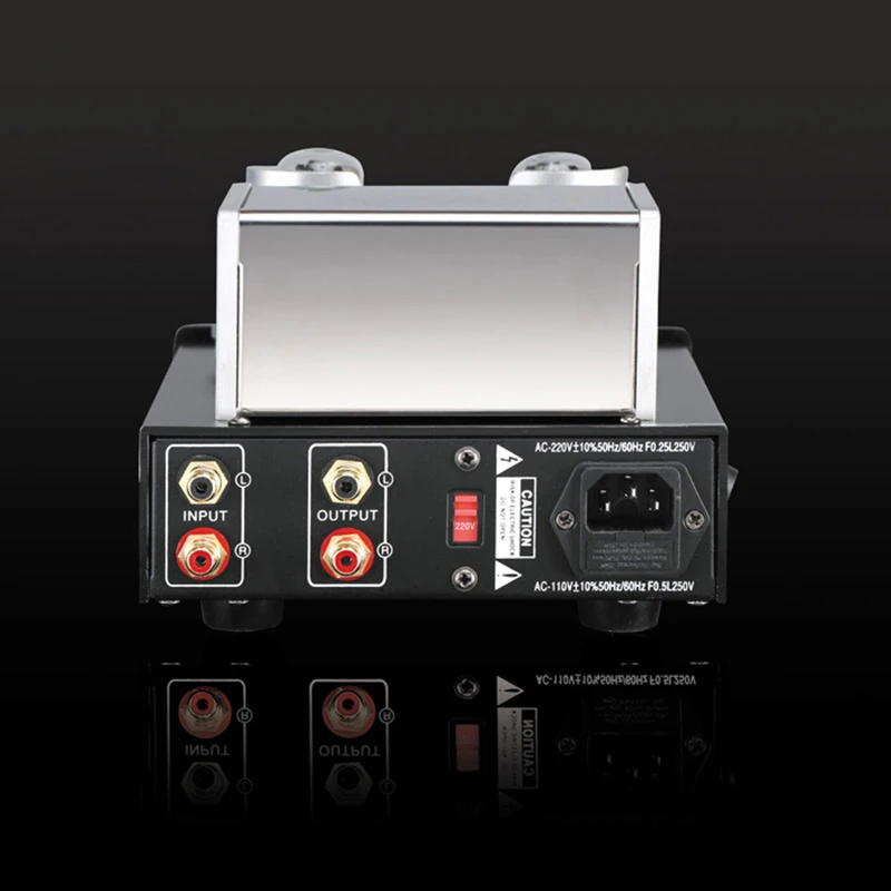 US $229.00 YAQIN SDCD3 CD3 6N8P Stereo Tube Audio Upgrade Tube Amplifier Buffer Processor Professional Hifi Amplifier