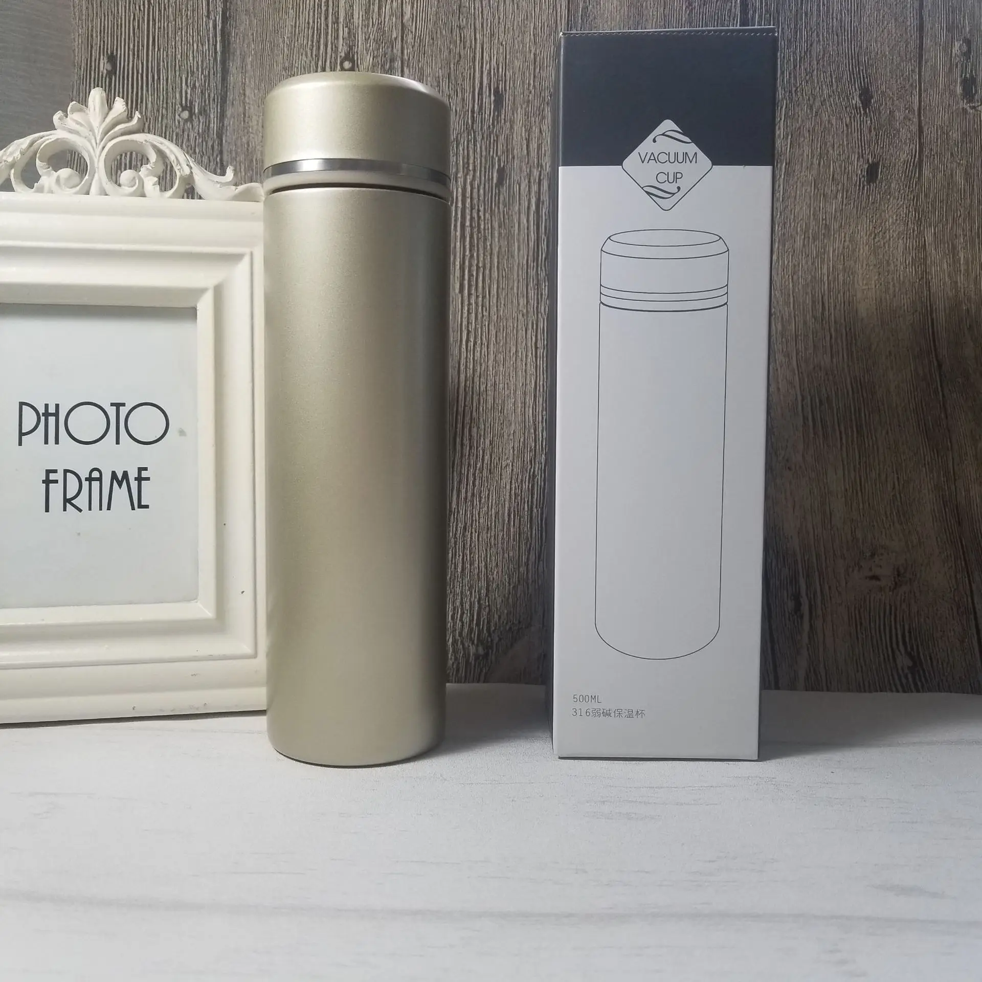 

Creative Business Sports Stainless Steel Water Cup the Department Store Gift Insulated Cup 316 Straight Cup