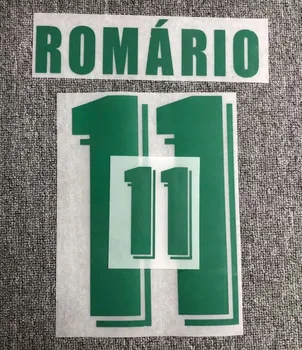 

Retro nameset 1994 #11 Romario Bebeto Dunga Nameset Customize Any Name Number Printing Iron on Transfer Badge