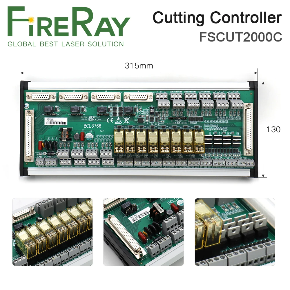 Машина для лазерной резки FireRay Friendess FSCUT система управления 0 6 кВт FSCUT2000C Cypcut BCS100