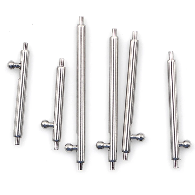 10Pcs Quick Release Watch Band Single Switch Spring Bars 12mm 14mm 16mm 18mm 20mm 22mm Strap Link Pin Stainless Steel Watch Repair Tool Kit