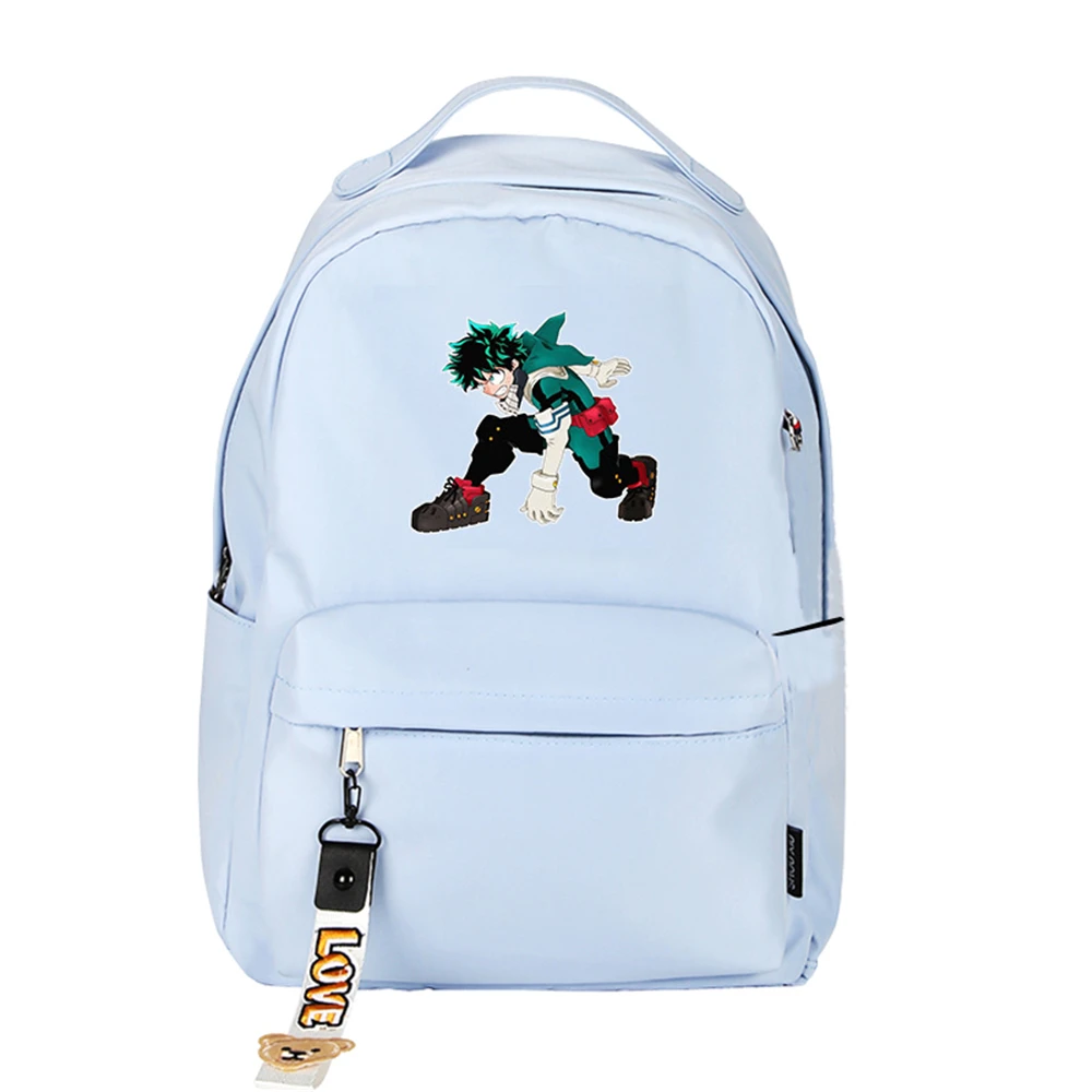 Женский рюкзак для ноутбука My Hero academic Midoriya Izuku водонепроницаемый путешествий