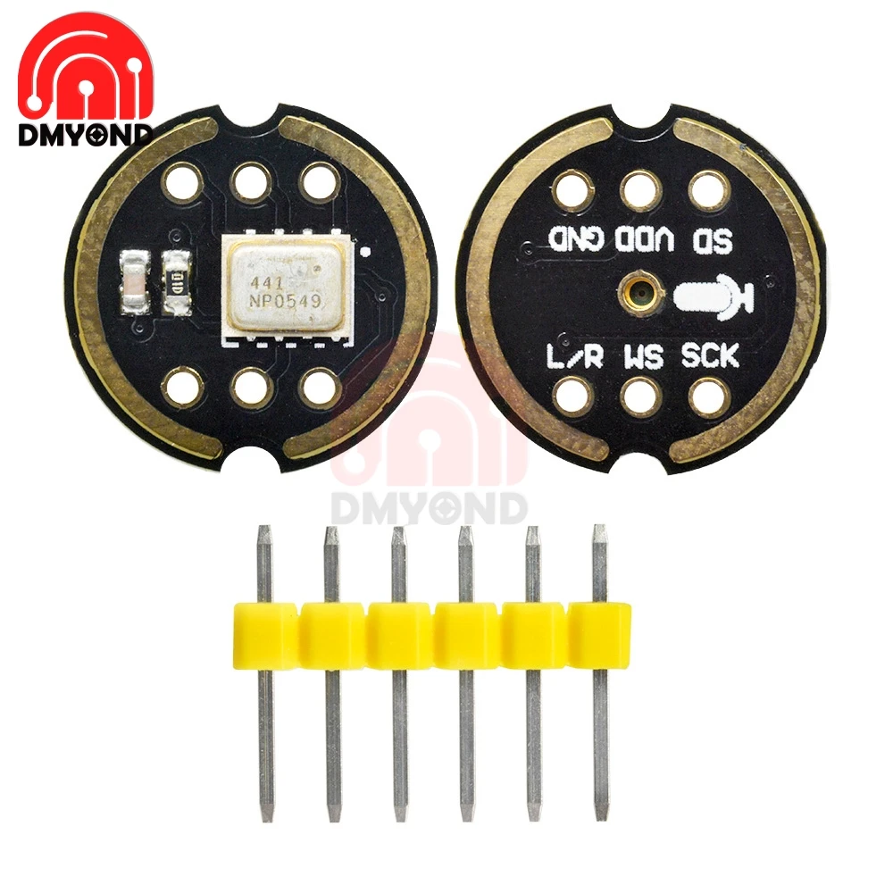 

MH-INMP441 MEMS High Precision Low Power Ultra Small Volume INMP441 Omnidirectional Microphone Module I2S Interface for ESP32