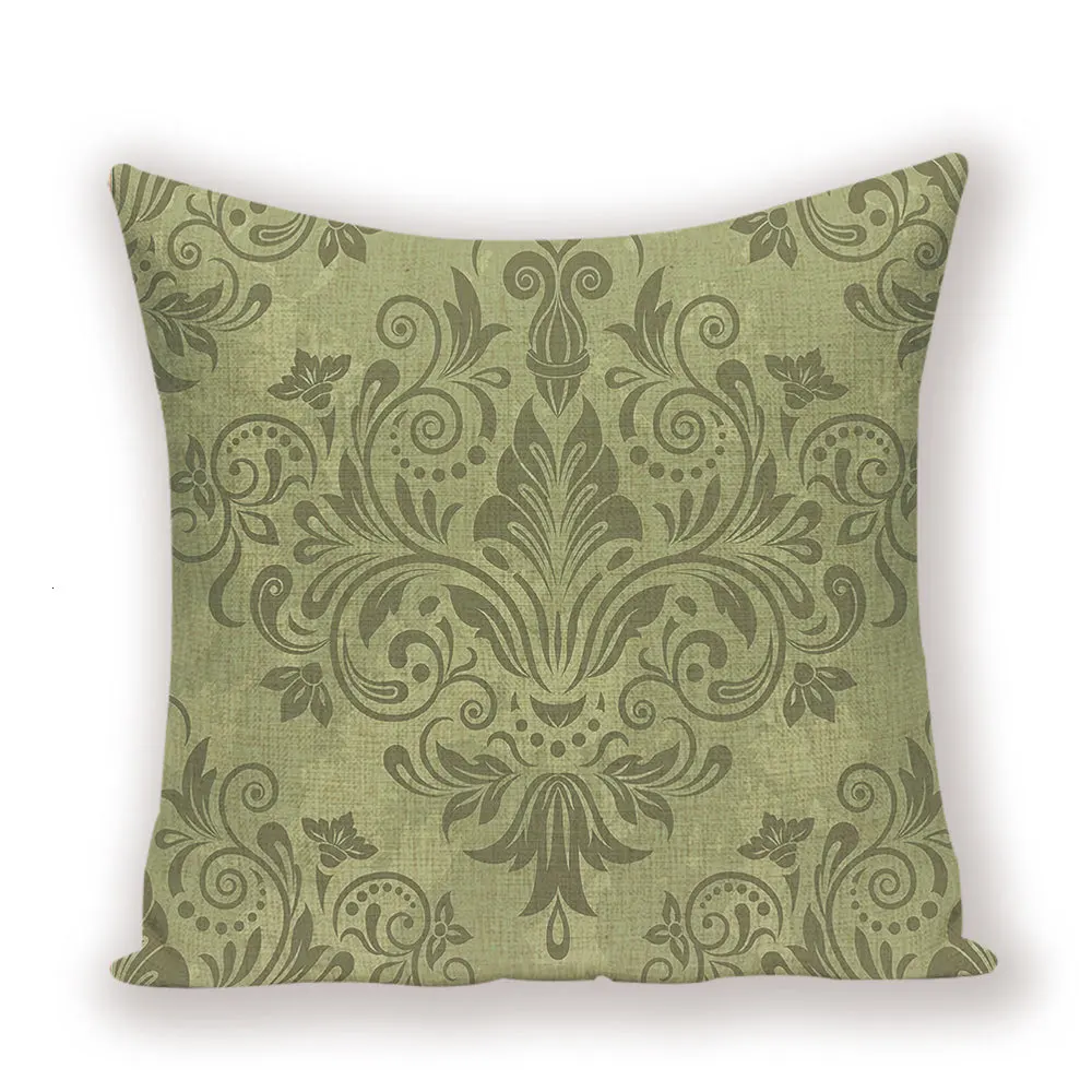 Декоративные подушки для дома в скандинавском стиле, винтажные Декоративные Чехлы для подушек, роскошные подушки для гостиной, наволочки из зеленого золота 45*45