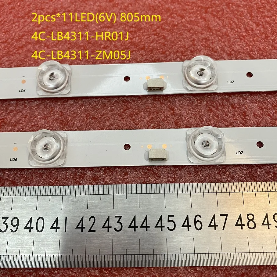 LED backlight strip For  43DP600 L43S6500 43S6500FS 43S6500 43S423 43S421 43S325 Thomson 43UD6426 43UC6306T 43UD6426 43UD6406