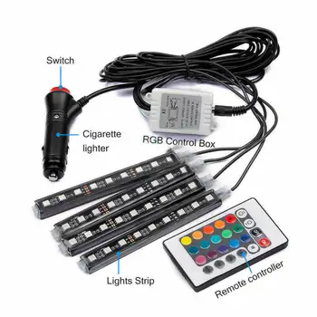 

Light Strips Car Atmosphere Lights IR High Brightness Energy Saving Parts