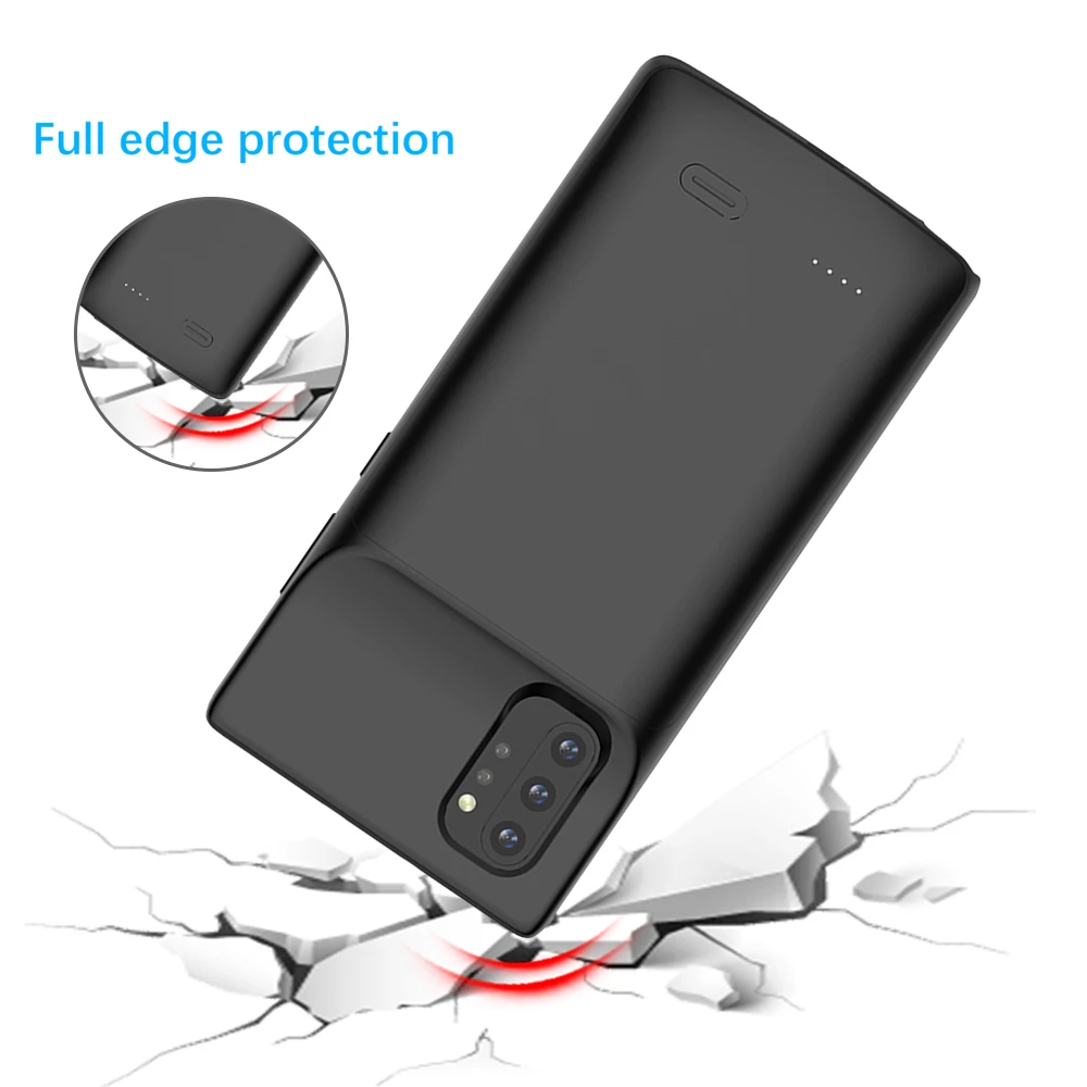Чехлы для аккумуляторов для samsung Galaxy Note 10 Plus ультра тонкий Резервный блок питания чехол для samsung Note 10 power Case