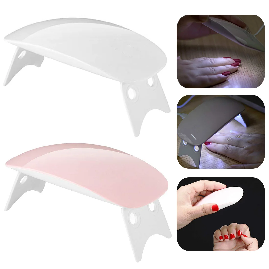 

UV Nail Lamp Dryer Nail Art Tool Light Therapy Machine Manicure Machine Portable Mini Led Lamp Woman Nail Art Tools USB Charge