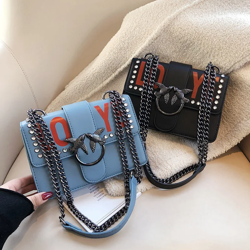 

Spring New Style WOMEN'S Bag 2020 WOMEN'S Bag Second Also Beautiful Ziwen Wang Celebrity Style Fashion Square Sling Bag WOMEN'S