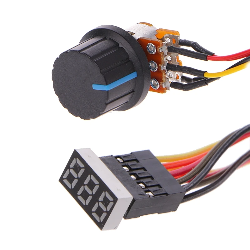 

30A DC 6-60V PWM Motor Speed Controller Board Dimmer Current Regulator+Display