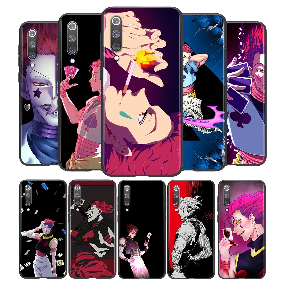 Hisoka Gon Freecss For Xiaomi Mi 11i 11 10T 10 9T 9 A3 8 Lite CC9 SE Note10 Ultra Pro Black Soft Phone Case | Мобильные телефоны и