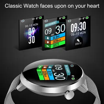 

C10 1.3 Inch Smart Sports Watch Bracelet HD Color Display Pedometer Calorie Counter Pedometer for Android IOS for Men and Women
