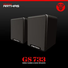 FANTECH GS733 Проводной USB 3,5 мм Мини Портативный Комбинированный динамик ноутбук Настольный компьютер сабвуфер мультимедийный динамик