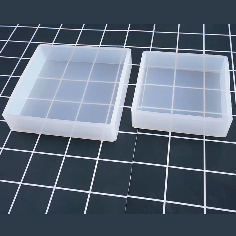 Silicone Mold Cube Cuboid for Soap Making Creative DIY Crystal Epoxy Handcraft Candle Ornaments Decoration silicone mold soap molds