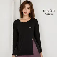 Женский свободный топ для бега, одежда для фитнеса, футболки для йоги, спортивные футболки с длинными рукавами, быстросохнущие спортивные топы, женская спортивная одежда