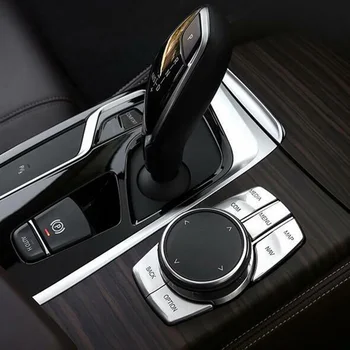 

Parts Button Trim Car Auto Interior Inner Silver For BMW X3 G01 2018-2019