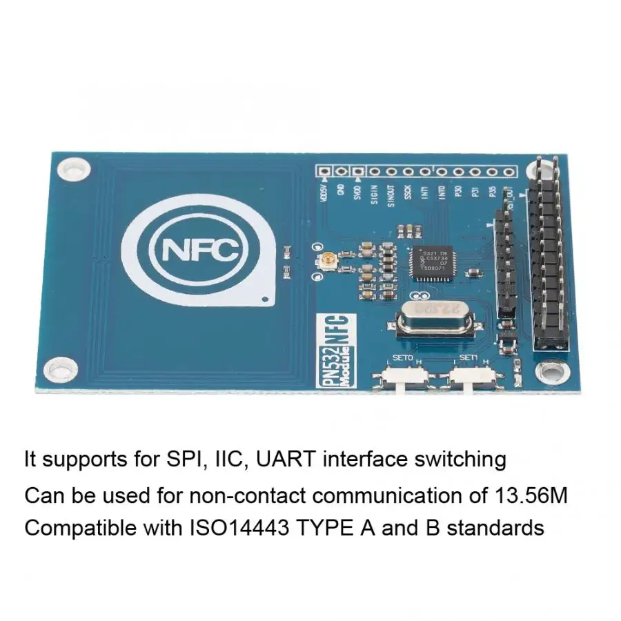 R3 13,56 МГц PN532 RFID IC считыватель карт модуль NFC плата для Arduino Raspberry PI PN532 NFC модуль