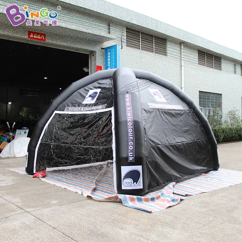 

5 Meters inflatable dome spider tent Made in China hot sale type digital printing black inflatable gazebo toy tents