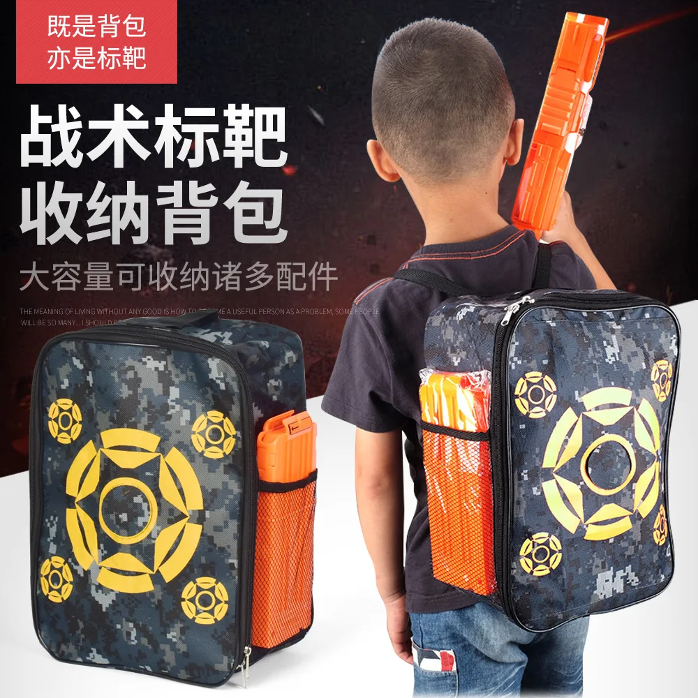 

Target Bag Storage Bag Tactical Carrier Soft Bullet Storage Bag Compatible Nerf Soft Bullet Gun Bullets Target Bag