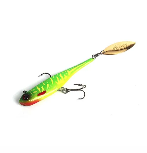 140 мм 22 г Biwaa Divinator Hybrid Swimbait рыболовные приманки мягкие приманки с ложкой на хвост тонет хорошее действие искусственная приманка