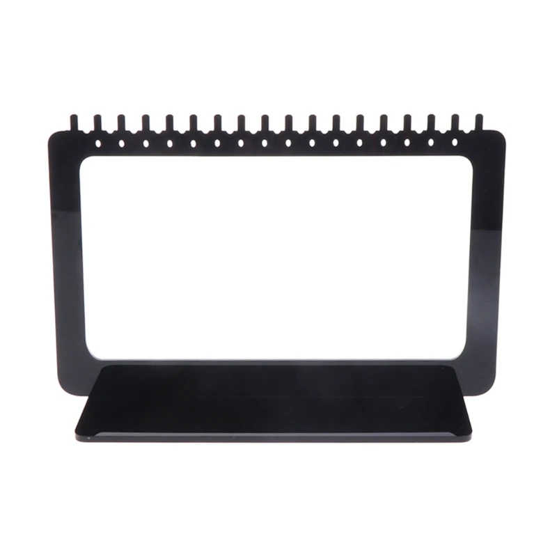 

Jewelry Display Rack Acrylic Rectangle Earrings Organizer Holder Stand Storage