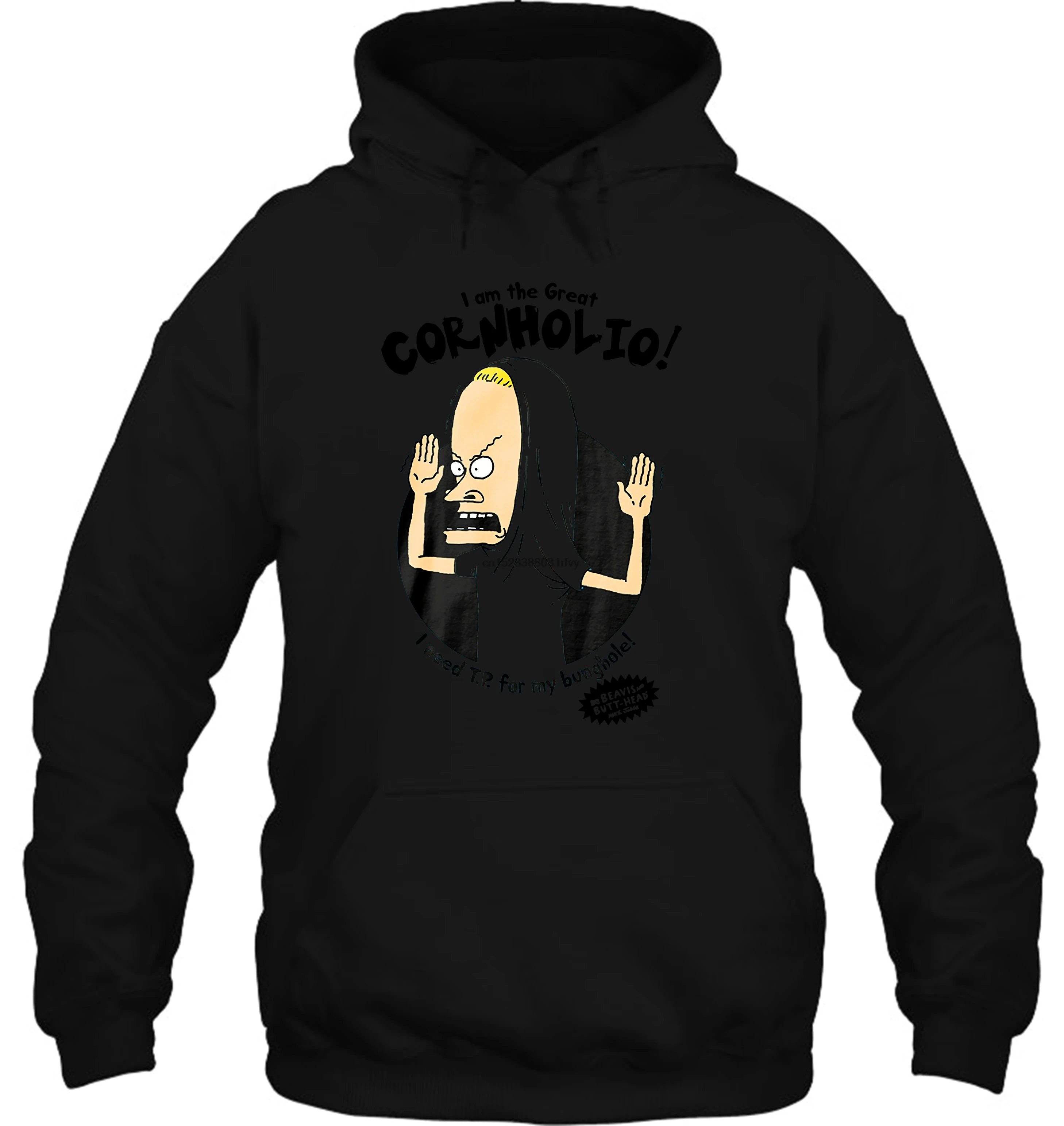 Мужская толстовка забавная Новинка Beavis Butthead The Great Cornholio женская уличная одежда