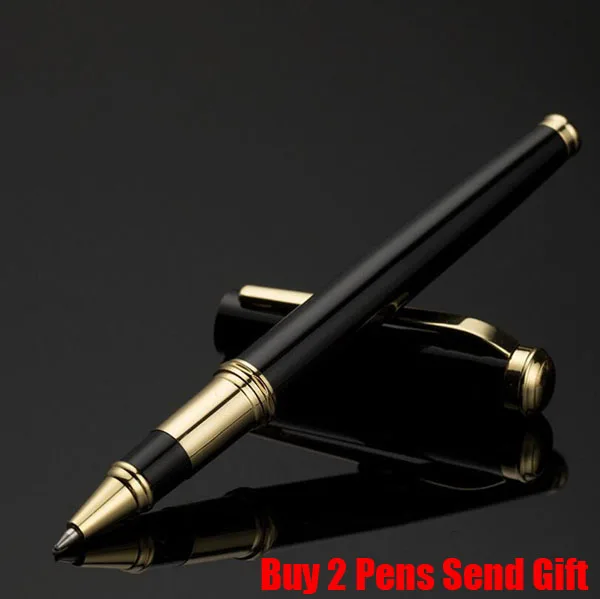 109 Roller Pen Роскошный герой бизнес металлический перьевая ручка приятный сенсорный чувство красного дерева школьника письменная ручка купить 2 ручки 3 - Цвет: 109 Roller Pen