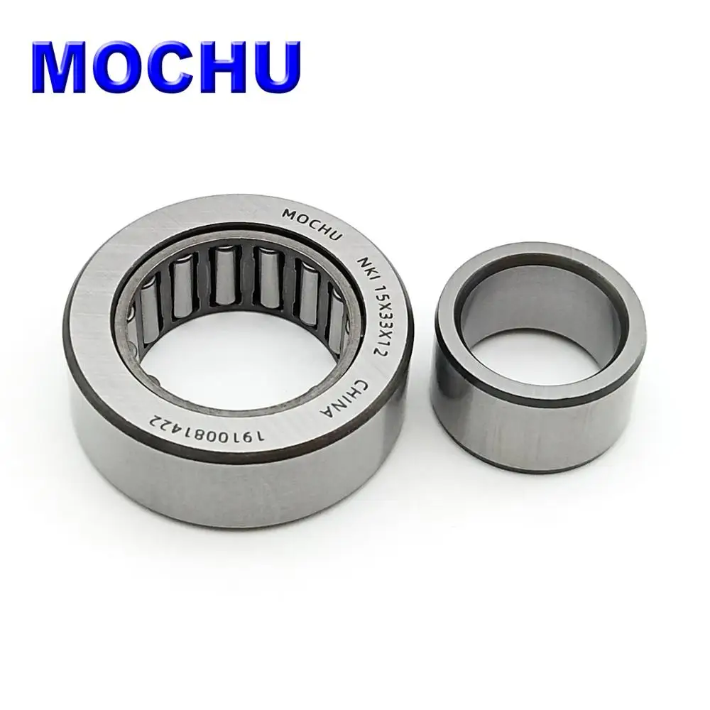 1 шт. NKI15X33X12 NKI1512 15X33X12 NKI153312 игольчатые роликовые подшипники MOCHU с обработанными