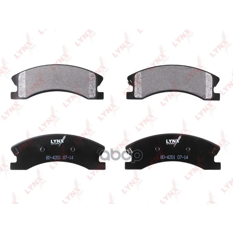 Колодки Тормозные Дисковые Jeep Grand Cherokee Ii 2.7-4.7 04.99-09.05 LYNXauto арт. BD4201