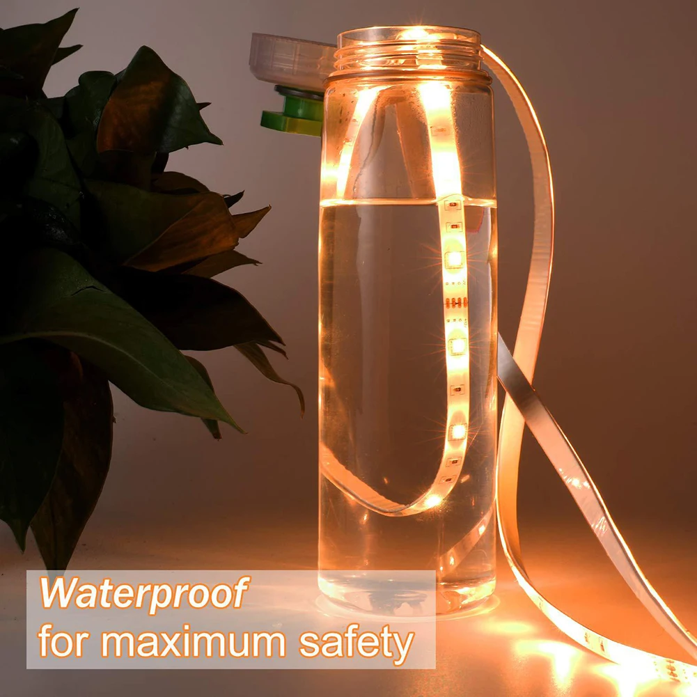 10m Bluetooth LED Strip Lights RGB 5050 SMD Flexible Ribbon 24 Key Remote Control TV Tape Lamp Waterproof LED Strip