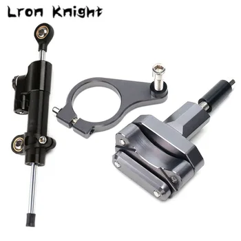 

For HONDA CBR650F CBR 650F CBR650 F CBR 650 F 2017 2018 2019 Motorcycle CNC Adjustable Steering Damper Stabilizer Mounting
