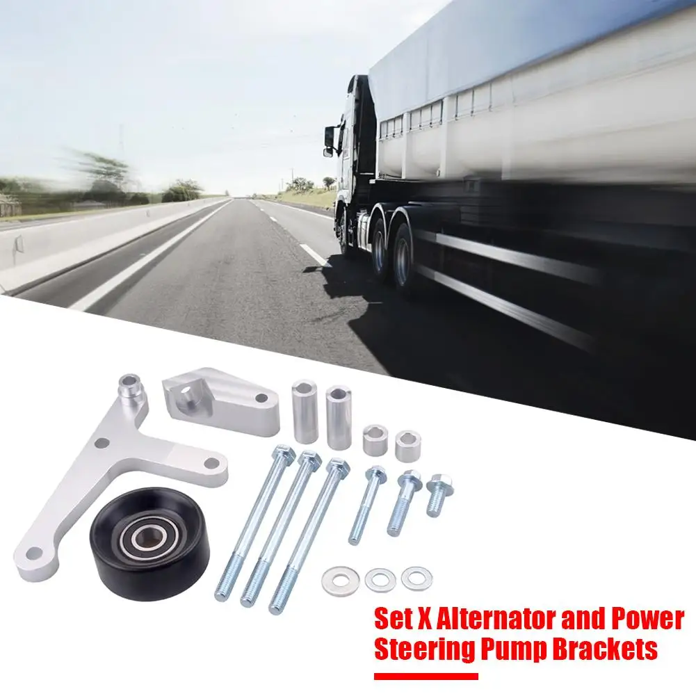 

LSX LS1 LS6 Truck F Body Low Mount Alternator Bracket Power Steering Pump High-quality Portable Delicate Safety Kit