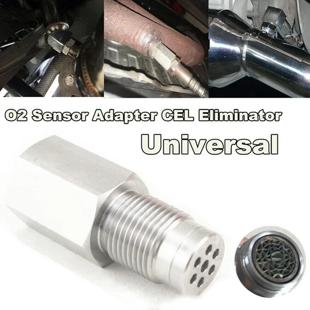 Oxygen O2 Sensor Spacer Adapter Oxygen Sensor Simulator Extender M18x1.5 Catalytic Converter CEL