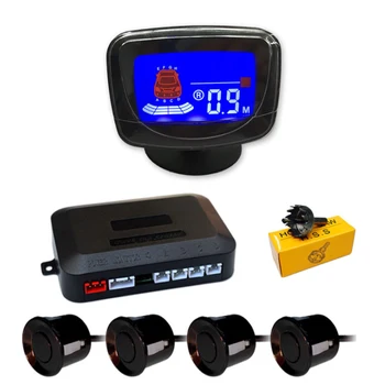 

Reversing Visual Radar 4 Probe LCD / Crescent Screen Voice Buzz Reversing Warning