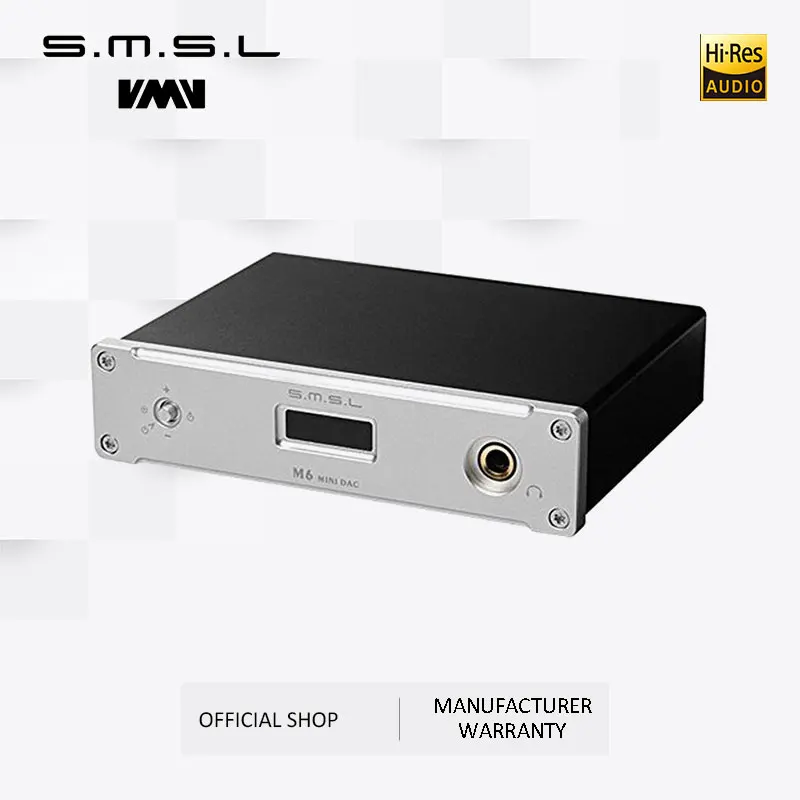 Hi Fi цифро аналоговый преобразователь Old SMSL M6 AK4390 PCM 32 бит/384 кГц внешний усилитель