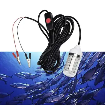

12V Fishing Lamp 108pcs 2835 LED Underwater Fish Finder Light Pulls Attracts Prawns Shrimp Squid Krill Fishing Lure Light