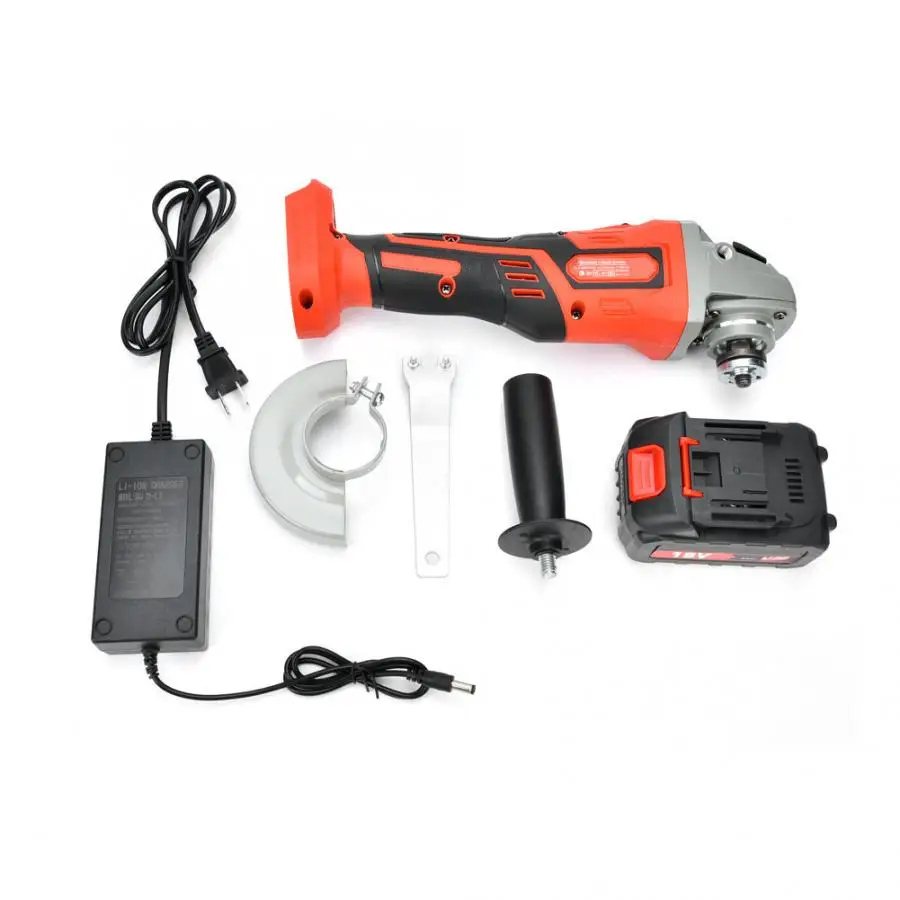 

18V 4.0Ah Electric Angle Grinder Industrial Brushless Lithium Battery Polishing Machine