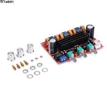 

XH-M139 TPA3116D2 2x 50W +100W 2.1 Channel Digital Subwoofer Power Amplifier Board TPA3116*2 3 Channels DC 12-24V Hot Sale