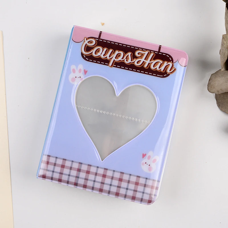 3 Inches Photo Album Vintage Hollow Love Model mini album 64 Pockets photocard holder Album photo Card Holder Albums for photos