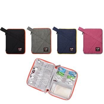 

Multi-function Cable Storage Bag Travel Digital Storage Bag Mobile Power Headset U Disk Data Organizer Electronic Accessories