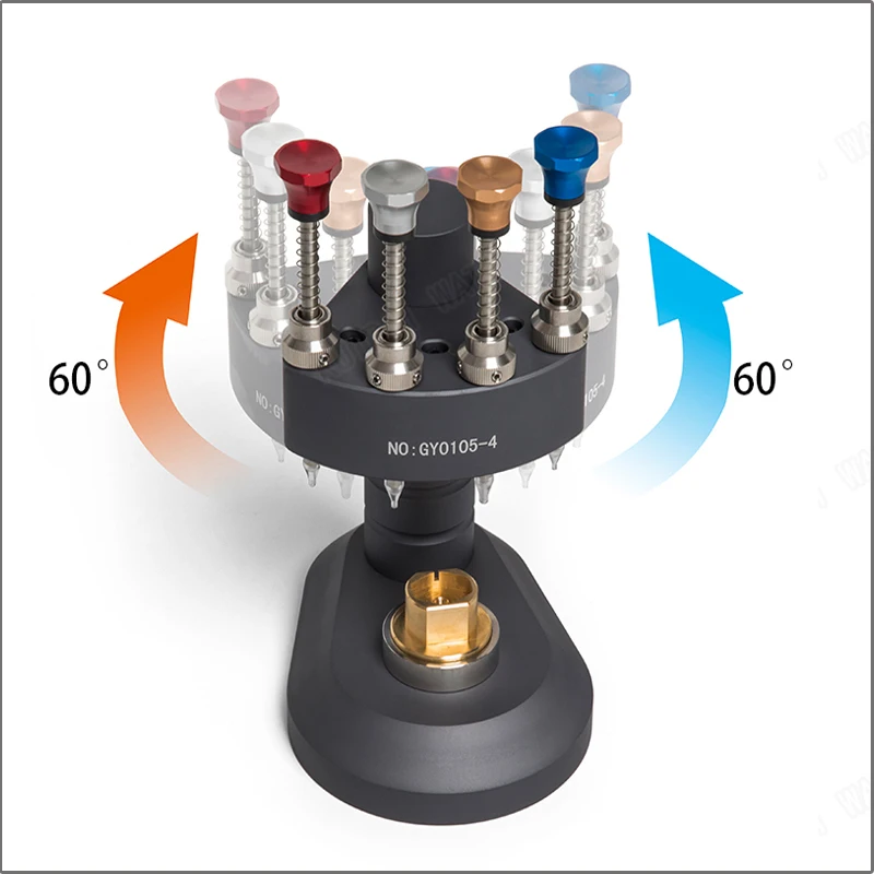 Инструмент для ремонта часов 4-контактный иглы Монтажная машина высокой точности часовой минутной секундной стрелками установки