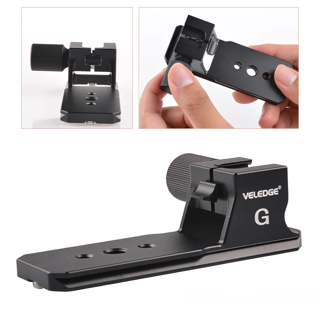 Piede Per Obiettivo Sony FE 200-600mm - Supporto In Alluminio CNC, Compatibile Con Treppiedi - Foto 9