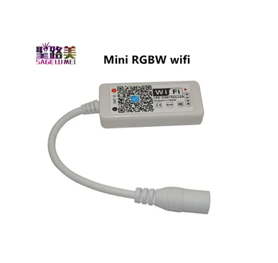 Magic Home RGB/RGBW ИК RF Bluetooth беспроводной Wi-Fi контроллер, светодиодный контроллер DC5V 12V 24V для светодиодный полосы 5050 WS2811 WS2812B пикселей - Цвет: Mini RGBW wifi